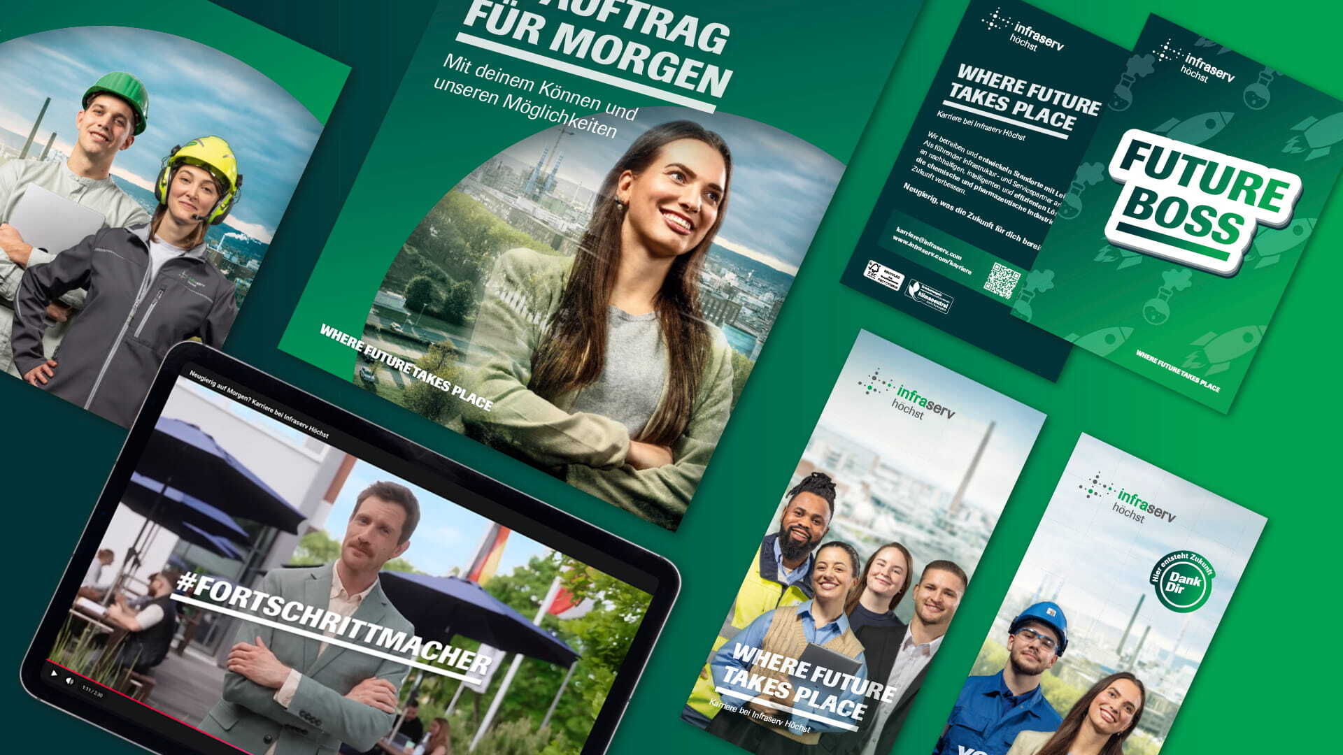 WHERE FUTURE TAKES PLACE“ – DES WAHNSINNS FETTE BEUTE entwickelt Employer Brand für Infraserv Höchst